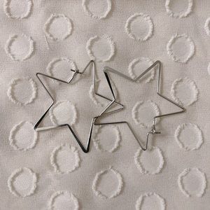 SILVER STAR EARRINGS